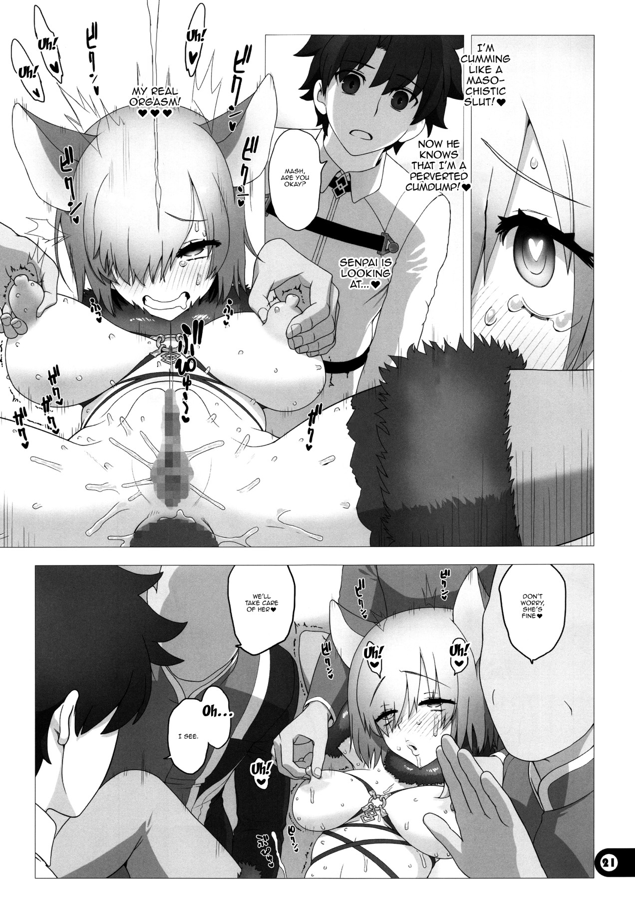 Hentai Manga Comic-Public Toilet Chaldea-Read-20